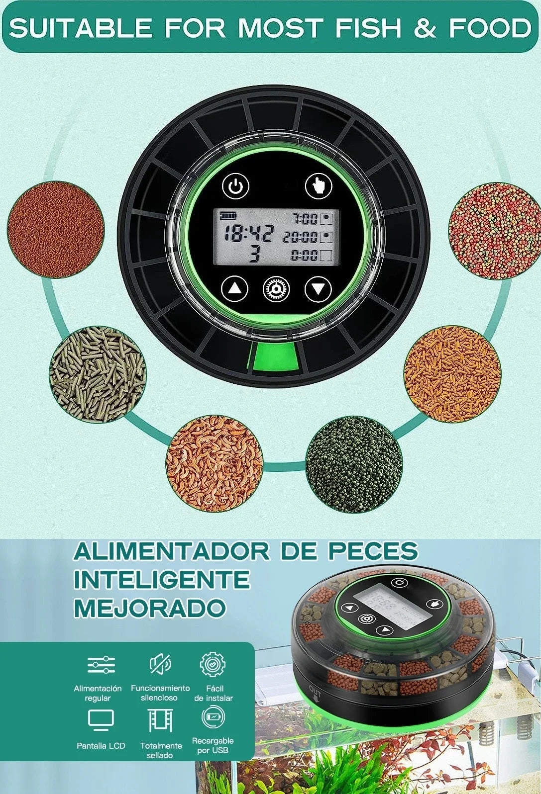 Automatic Food Dispenser with Timer