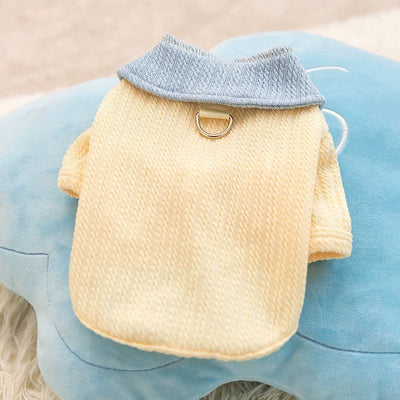 Summer Pet Shirt Fashion Solid Dog Clothes Breathable Puppy Coat Simple Cat Shirt Pet Sweatshirts Chihuahua Outfits Dog Costumes