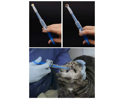 1PC Pet Propulsive Silicone Drug Feeder Tablet Liquid Comfortable Dog And Cat Universal Safe, Easy To Clean And Use Repeatedly