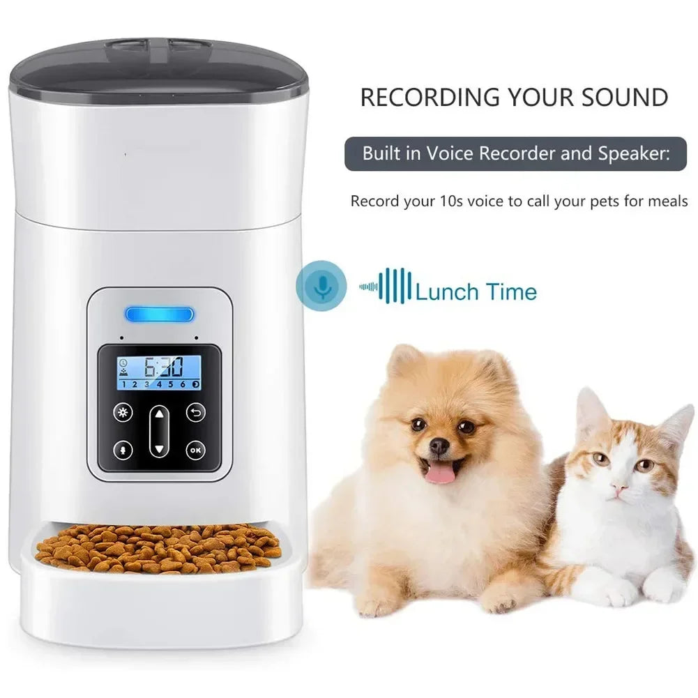 Smart Pet Feeder with Distribution Alarm
