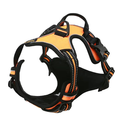 Dog Harness No-Pull Service Vest with Reflective Adjustable Soft Padded