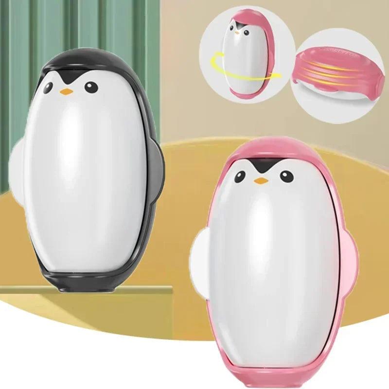 2/1PCS Penguin Lint Remover Reusable Washable Lint Roller