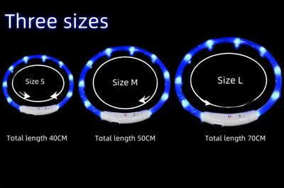 Rechargeable 40/50/70cm Dog Collar