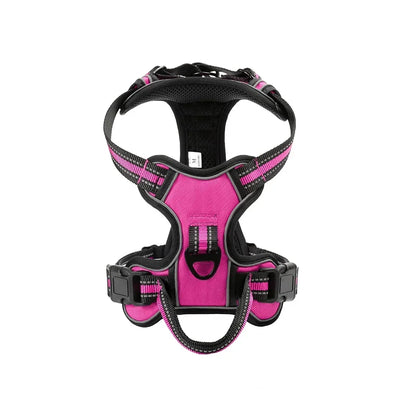 Adjustable Nylon Dog Harness Vest Reflective Soft Breathable