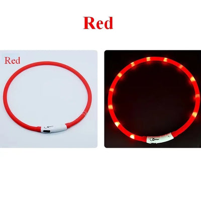 Rechargeable Waterproof Led Dog Collar
