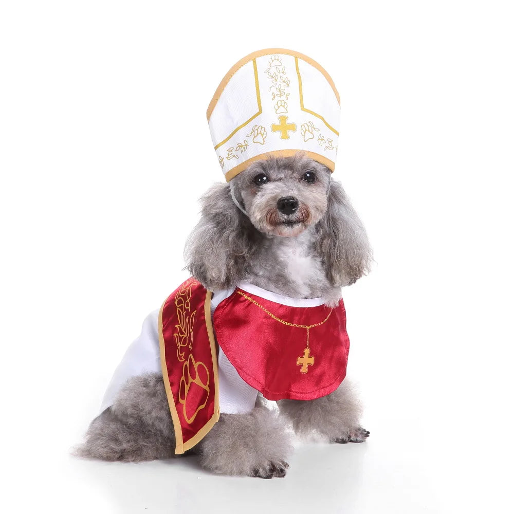 E-Commerce Pet Clothes Christmas Old Man Dog Clothes Halloween Pet Clothes Pumpkin Pet Costume Wizard Clothes