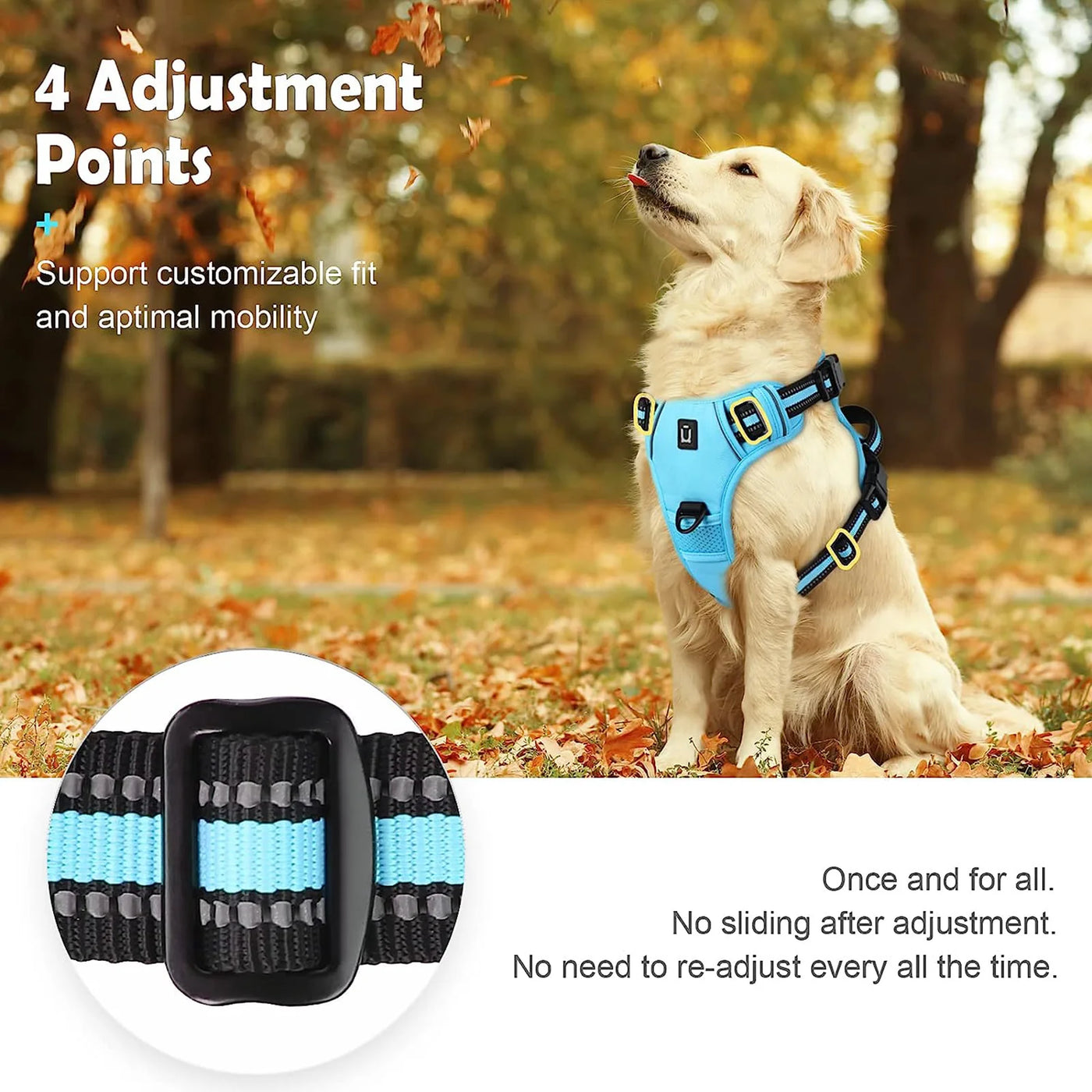 Adjustable Soft Padded Pet Vest