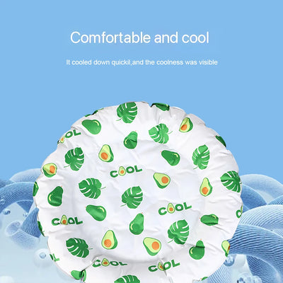 Round Pet Cooling Bed for Summer