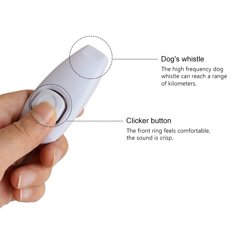 2 In 1 Pet Dog Training Clickers