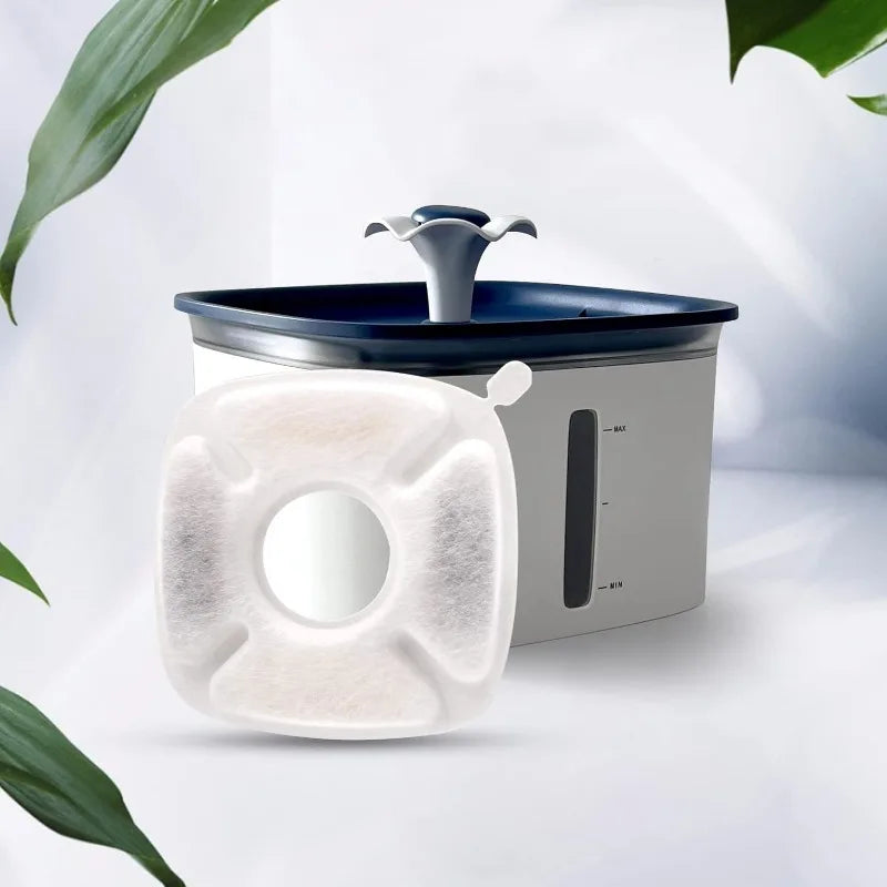 24/32Pcs Pet Fountain Filters Replacement Compatible 95Oz/2.8L Dog Water Fountain, Cat Water Fountain Filters (12+12)