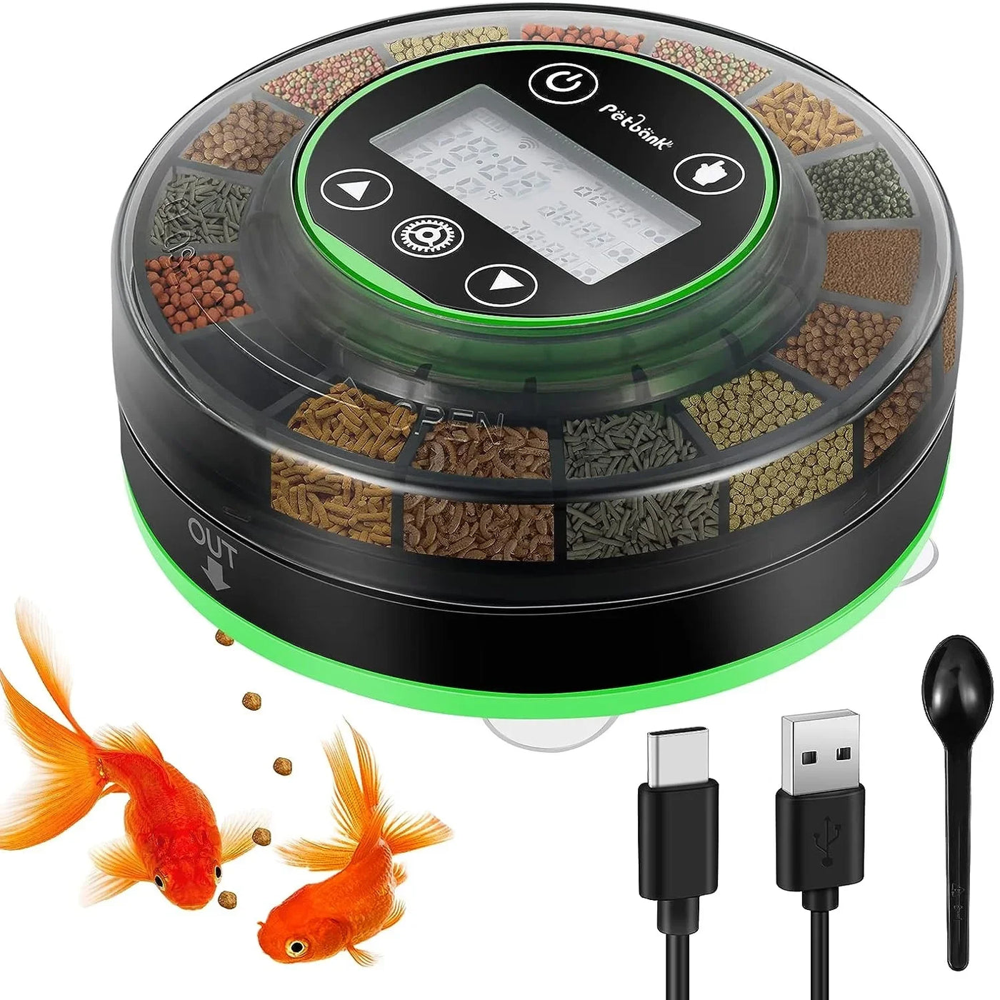 Automatic Food Dispenser with Timer