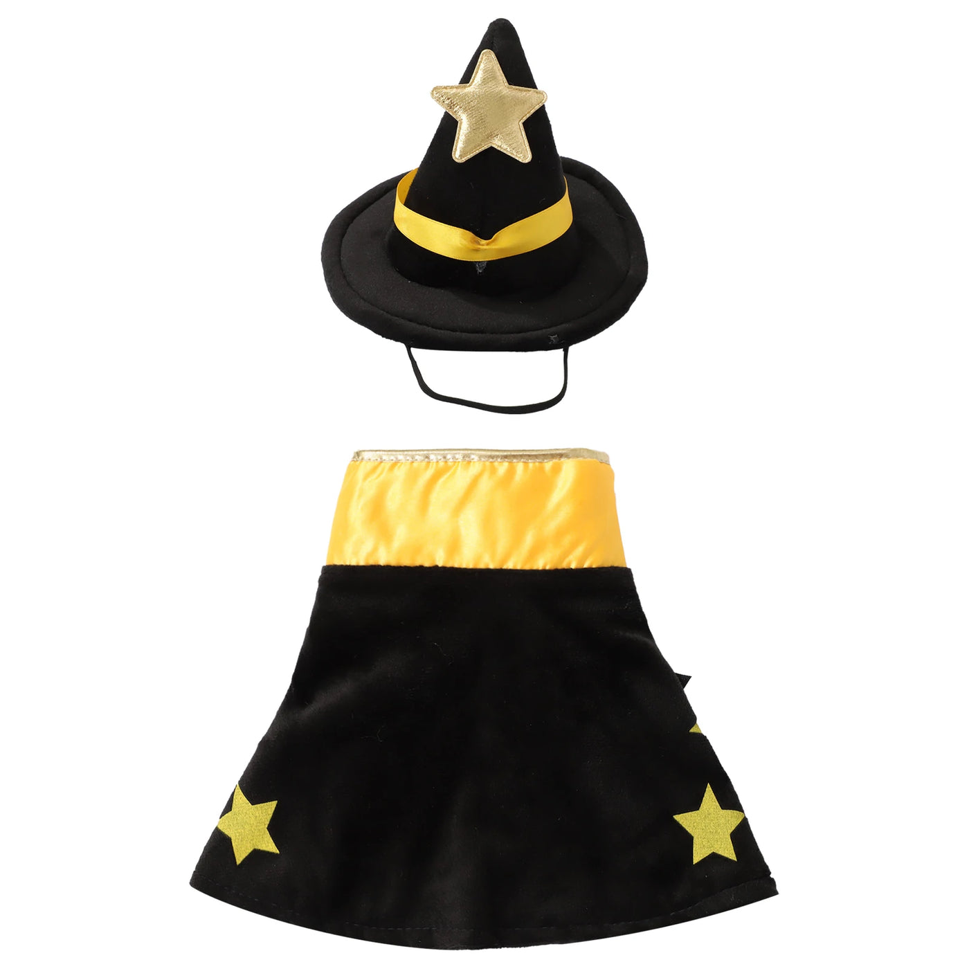 Pet Halloween Costumes Cute Dog Cat Doctor Clothes Halloween Witch Hat Wizard Cape Cosplay Outfit Pet Performance Play Date Suit