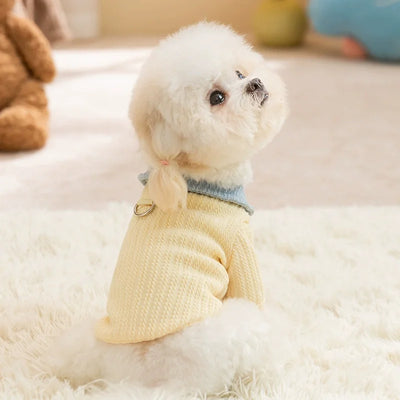 Summer Pet Shirt Fashion Solid Dog Clothes Breathable Puppy Coat Simple Cat Shirt Pet Sweatshirts Chihuahua Outfits Dog Costumes