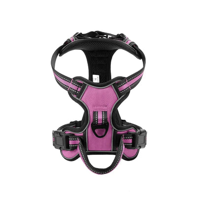 Adjustable Nylon Dog Harness Vest Reflective Soft Breathable
