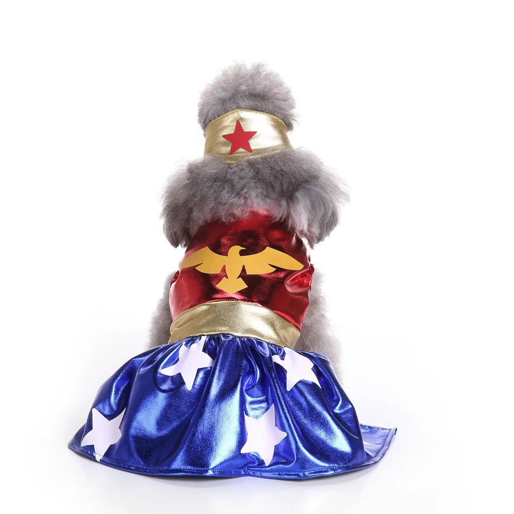 E-Commerce Pet Clothes Christmas Old Man Dog Clothes Halloween Pet Clothes Pumpkin Pet Costume Wizard Clothes
