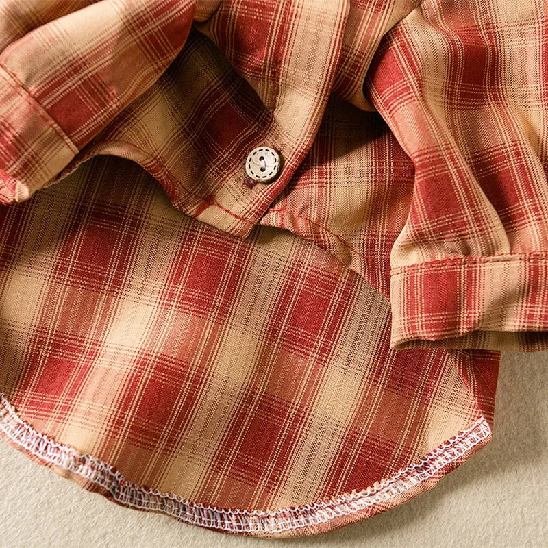 Summer Breathable Dog Shirt – Fashion Dog Clothes, Cute Thin Puppy Jacket, Classic Plaid Cat Shirt, Pet Vest Coat, Chihuahua Costumes.