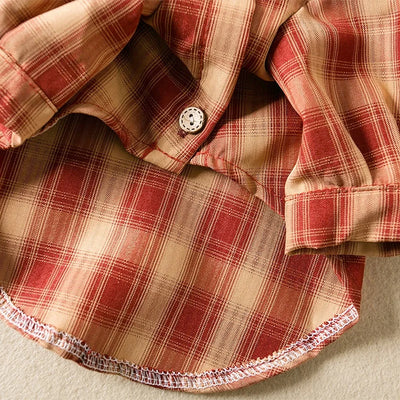 Summer Breathable Dog Shirt – Fashion Dog Clothes, Cute Thin Puppy Jacket, Classic Plaid Cat Shirt, Pet Vest Coat, Chihuahua Costumes.